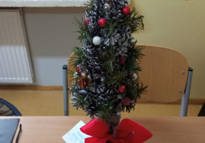 Wykonany przez uczniów stroik