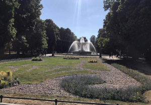 Widok na park