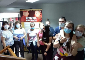 Uczniowie klasy 1c3h i 3d Szkoły Przysposabiającej do Pracy na wycieczce w Miejskiej Bibliotece Publicznej w Radomsku.