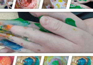 Malujemy jak Kandinsky malowanie palcami