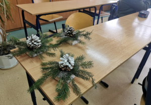 Warsztaty ozdób bożonarodzeniowych - uczniowie kl 3d SSPP