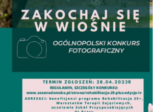 "Zakochaj się w wiośnie" - Ogólnopolski konkurs fotograficzny