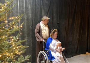 Józef i Maryja wraz z Dzieciątkiem