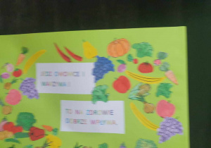 Plakat - jedz warzywa