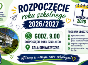 Rozpoczęcie roku szkolnego 2026/2027