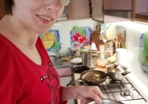 Zajęcia kulinarne PLACKI Z JABŁKAMI.
